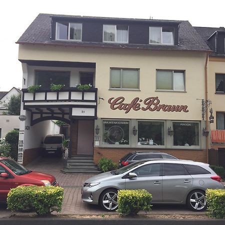 Pension Cafe-Braun Löf Kültér fotó