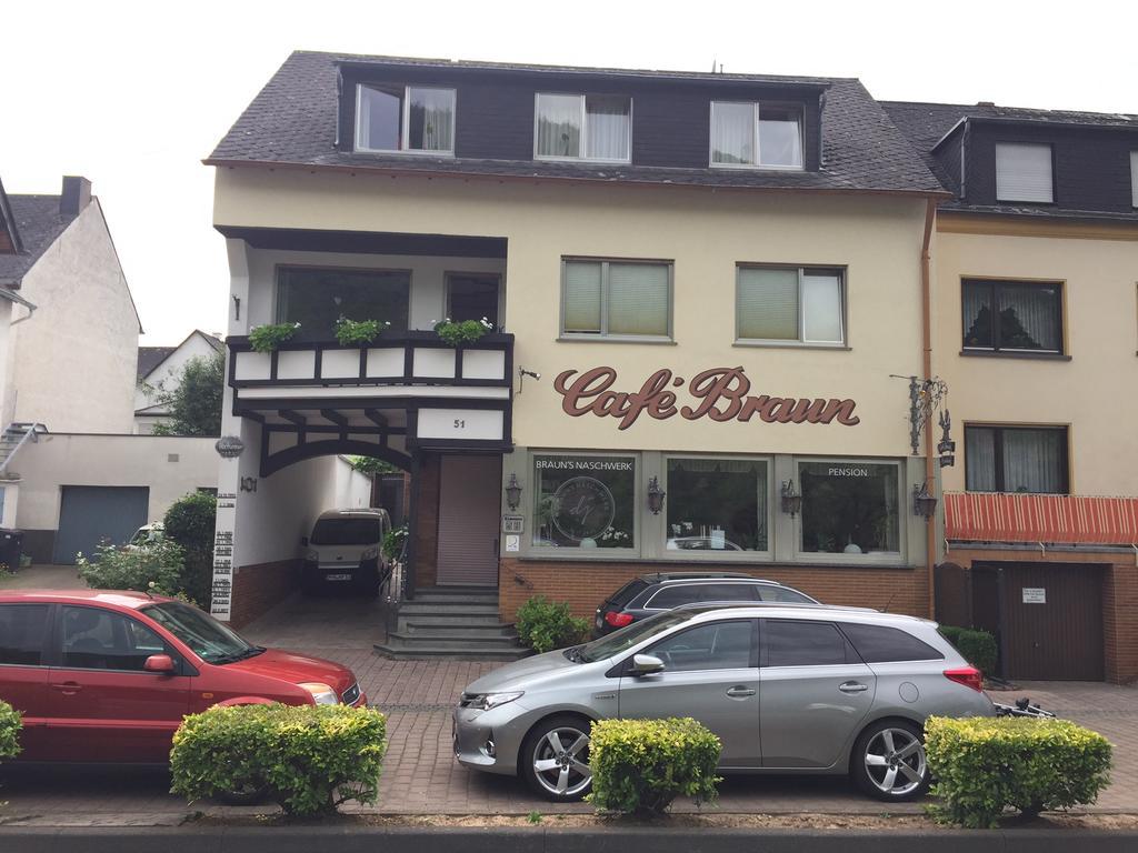 Pension Cafe-Braun Löf Kültér fotó